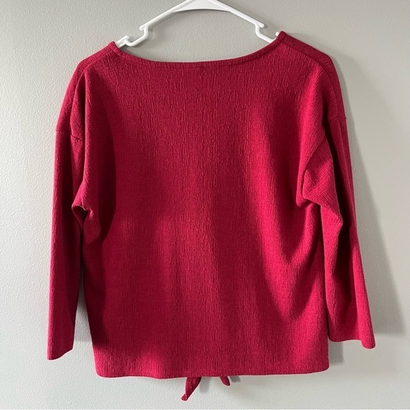 SOLD ‼️ Old‎ Navy Red Pullover 3/4 sleeve - Size M - Picture 7 of 8